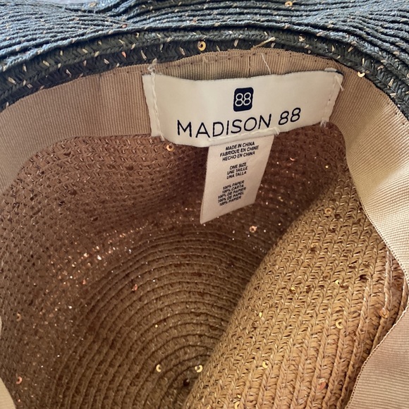 Anthropologie lightly sequins bohemian hat - Picture 2 of 2